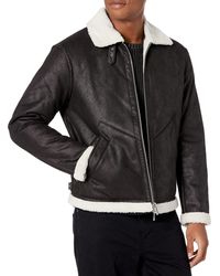 armani exchange suede jacket