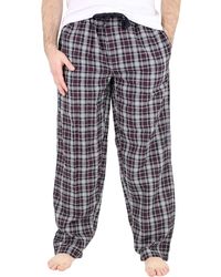 Geoffrey Beene Mens Microfleece Pyjama Lounge Pants 