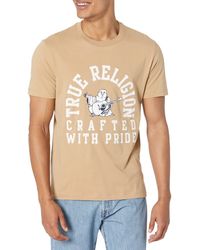True Religion - Ss Crafted Classic Tee - Lyst