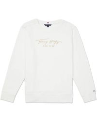 Tommy Hilfiger - Adaptive Signature Sweatshirt With Magnetic Closure - Lyst