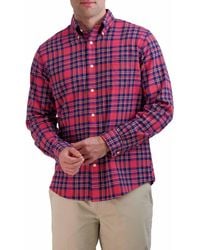 Brooks Brothers - Langarm Flanell Sport Shirt - Lyst
