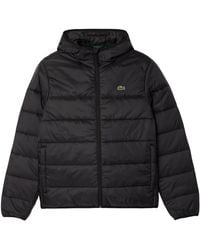 Lacoste - Core Regular Fit Color Block Puffer Jacket - Lyst