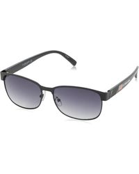 U.S. POLO ASSN. - Mens Pa1018 Retro Metal Uv Protective Rectangular Sunglasses For Classic Gifts 60 Mm - Lyst