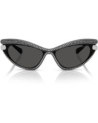Oakley - Swarovski Sk6038 Cat Eye Sunglasses - Lyst