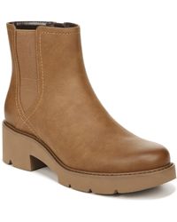 Naturalizer - S Cade Lug Sole Ankle Boot Chestnut Brown 6 W - Lyst