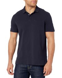 Emporio Armani - A | X Armani Exchange Regular Fit Solid Colored Sun Washed Pique Polo - Lyst