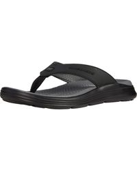 skechers men's on the go flip flops