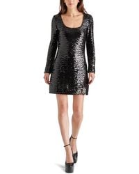 Steve Madden - Sequined Above Knee Cocktail And Party Dress - Lyst