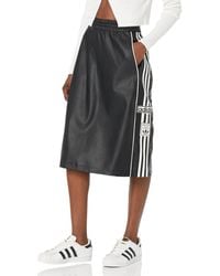 adidas Originals - Womens Adibreak Skirt Black X-small - Lyst