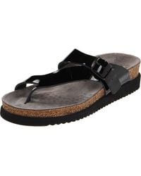 Mephisto - Helen Sandals Black Patent Leather 42 - Lyst