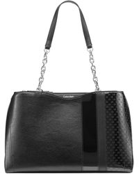 Calvin Klein - Nova Triple Compartment Chain Tote - Lyst
