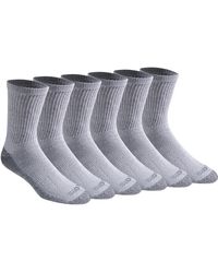 Dickies - Dri-tech Mid-crew Comfort Length Moisture Control Socks - Lyst