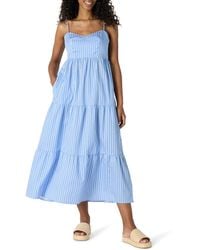 Amazon Essentials - Maxi Abito a Balze a Trapezio - Lyst