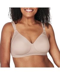 Playtex - Secrets Perfectly Smooth Wireless Coverage T-shirt Bra For Full Figures - Lyst