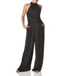 Eliza J - Halter Wide Leg Jumpsuit - Lyst