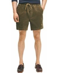 Brooks Brothers - Stretch Cotton Corduroy Drawstring Friday Shorts - Lyst