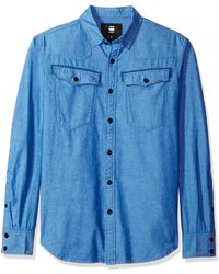 G-Star RAW Shirts for Men - Up to 65% off at Lyst.com