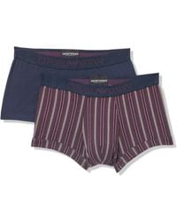 Emporio Armani - Classic Pattern Mix 2-Pack Trunk Badehosen - Lyst