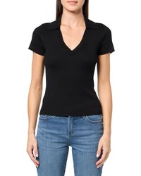 DKNY - Soft Ribbed Polo Jeans Sweater - Lyst