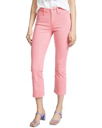 PAIGE - Colette High Rise Flare Leg Crop Pant - Lyst