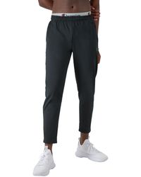 Champion - , Weekender, Moisture-wicking Anti-odor Comfortable Stretch Pants, 29", Black Hd Reflective C, Xx-large - Lyst