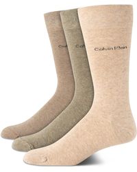 Calvin Klein - 's Dress Socks – Cotton Crew - Lyst