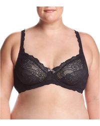 Playtex Womens Love My Curves Thin Foam with Lace Full Coverage Underwire Bra #4514