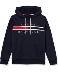 Tommy Hilfiger - Soft Sweatshirt Casual Fleece Hoodie - Lyst