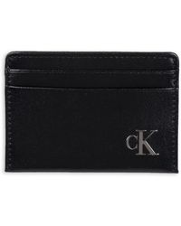 Calvin Klein - Rfid Leather Card Case - Lyst