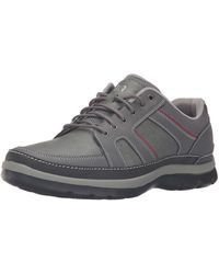 Rockport - Get Your Kicks Mudguard (castlerock Grey Leather) Shoes - Lyst