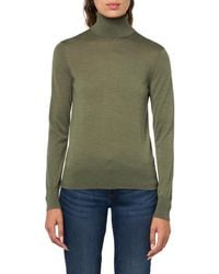 Brooks Brothers - Merino Wool Long Sleeve Turtleneck Sweater - Lyst
