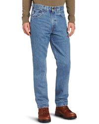 carhartt men's relaxed straight denim five pocket jean b460