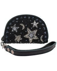 Mary Frances - Wish Beaded Wristlet Coin Purse Card Holder - Lyst
