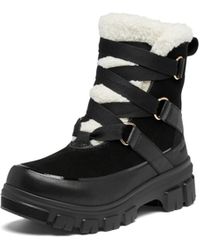 Sorel - Women's Tivoli V Resort Waterproof Boot - Black, Chalk - 10.5 - Lyst