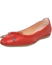 Geox - Donna Lola Ballet Flat,red,35 Eu / 5 B(m) Us - Lyst