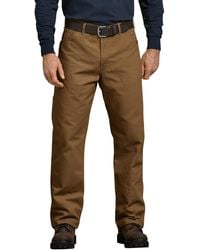Dickies - S Relaxed Straight-fit Lightweight Duck Carpenter Jean Work Utility Pants - Lyst