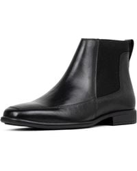 Donald J Pliner - Donald Pliner Gunter Embossed Leather Chelsea Boot - Lyst