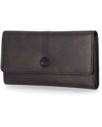 Timberland - Leather Rfid Flap Wallet Clutch Organizer - Lyst