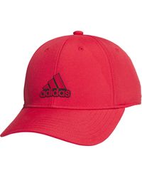adidas - Alliance Medium Crown Structured Adjustable Fit Strapback Hat - Lyst