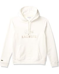 mens lacoste hoodie sale