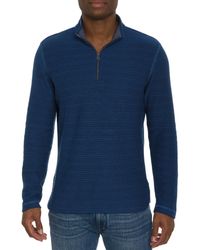 Robert Graham - 's Desmond Long-sleeve 1/4-zip Knit Pullover Shirt - Lyst
