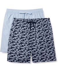 Amazon Essentials - Schlafanzug-Shorts aus Baumwollpopeline - Lyst
