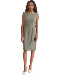 Kasper - W Cut Out Extd Cap Slv Sheath - Lyst