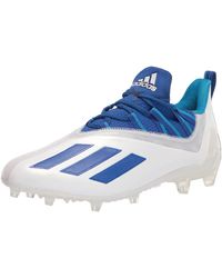blue adidas football cleats