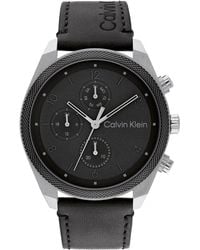 Calvin Klein - Analog Japanese Quartz Watch With Stainless Steel Strap 25200359 - Lyst