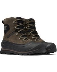 Sorel - Men's Buxton Lace Waterproof Boot - Major, Black - 9.5 - Lyst