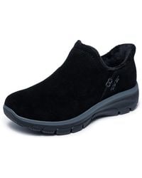 Skechers - Easy Going-modern Hour Suede Hands Free Slip-ins Ankle Boot - Lyst