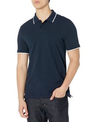 Calvin Klein - Stretch Pique Solid Tipped Polo - Lyst