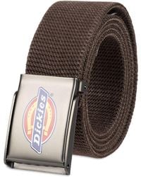 Dickies - 's Cotton Web Belt With Military Logo Buckle - Lyst