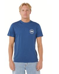 Rip Curl - Graphic Short Sleeve Crew Neck T-shirt - Lyst